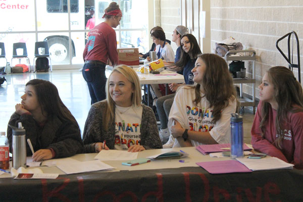 Donors roll up sleeves for blood drive