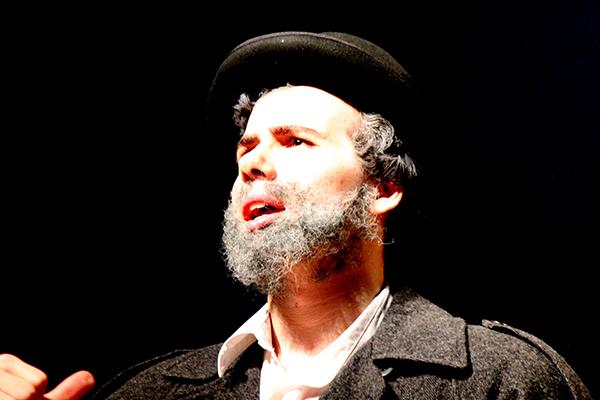 Paddy Sweet performs his role as Beard in the fall production.