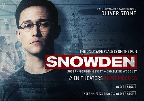 Snowden hacks into theaters