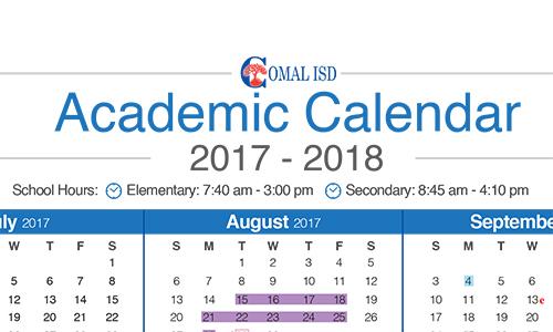 Comal school board is considering two calendar proposals for next school year. The community is invited to provide input.
