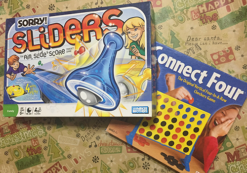 Games
Board games and card games make fun gifts, because they can be played with friends or by themselves. Card games also are small and portable so they can be taken to and from school easily. Uno or a normal deck of cards are common fun games that can be used over and over again.
