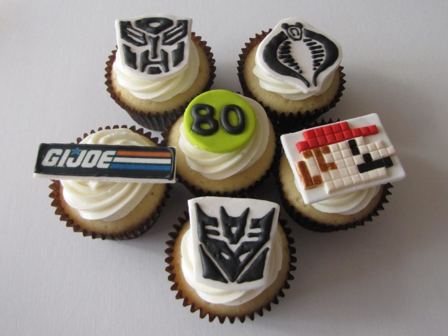 Cupcakes show the love for 80s movies
