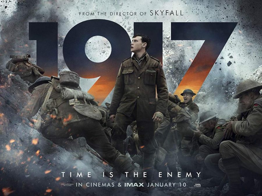 1917 won three Oscars this past Sunday: Best Cinematography, Sound Mixing, and Visual Effects.
