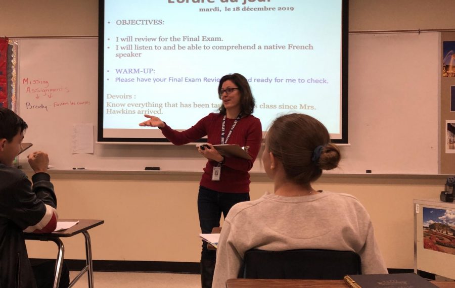 Linda Hawkins shares an experience from her time in France

