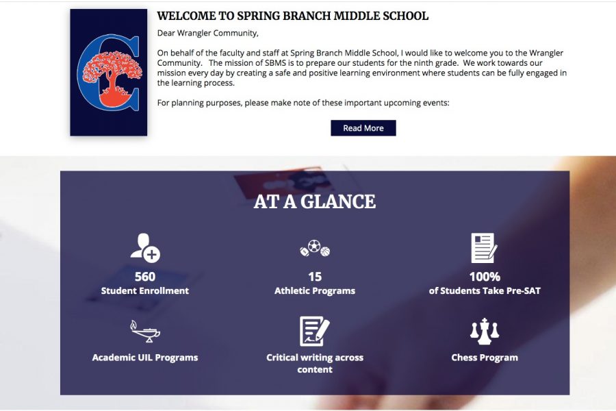 Spring+Branch+Middle+School+experienced+a+drastic+decrease+in+student+enrollment+after+the+opening+of+Pieper+Ranch+Middle+School.