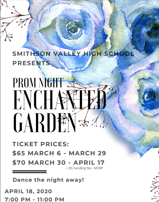 The theme for the 2020 prom is Enchanted Garden, so enjoy this virtual tour of what would have been. 