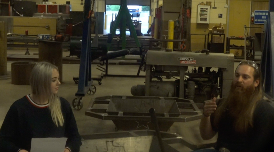 Journalist Ashley Zamponi sits down to talk with Josh DeWaters about the welding program at SVHS.