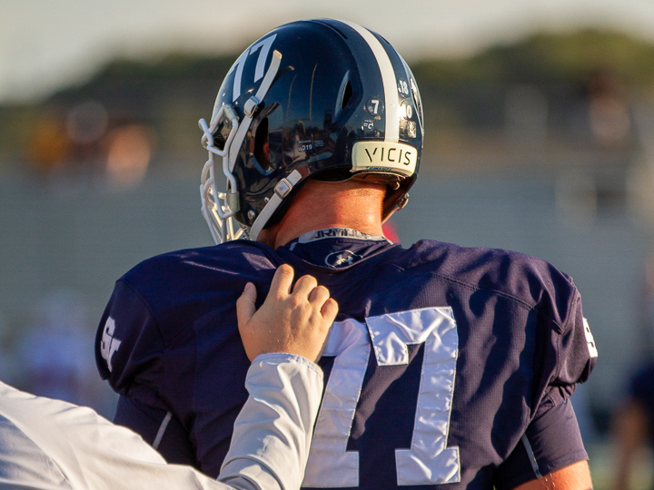 77 is more than just a number for senior Colton Thomasson. Its his identity. For four years, the star player has brandished 77 on his back, his chest, his helmet, and in his heart.  