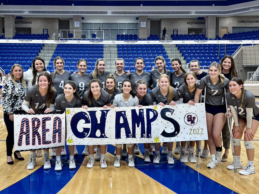 Volleyball defeats MacArthur making them Area Champs