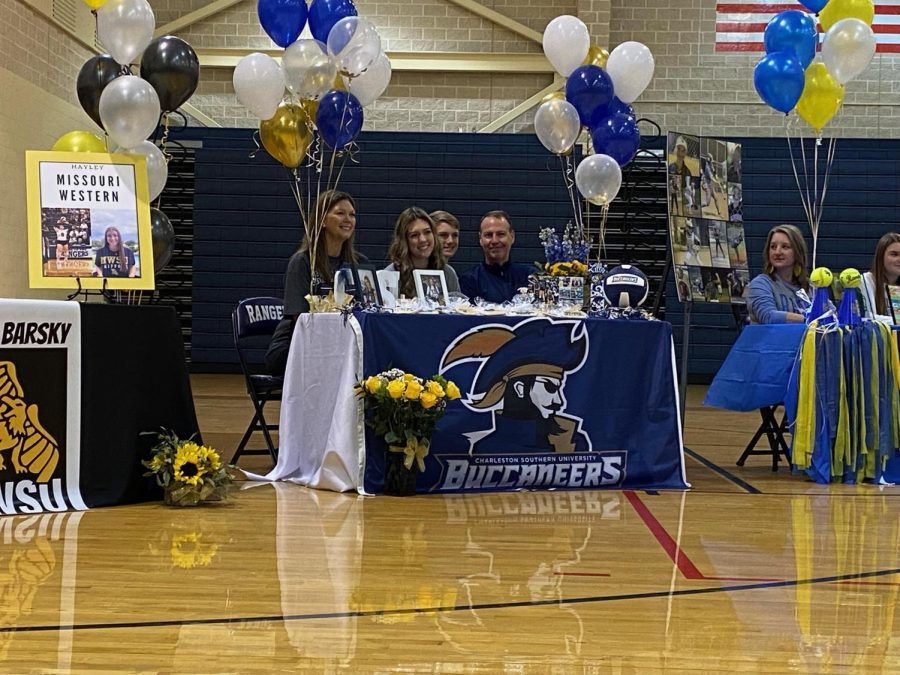 Lillie Johnson signs to play volleyball at Charleston Southern University.