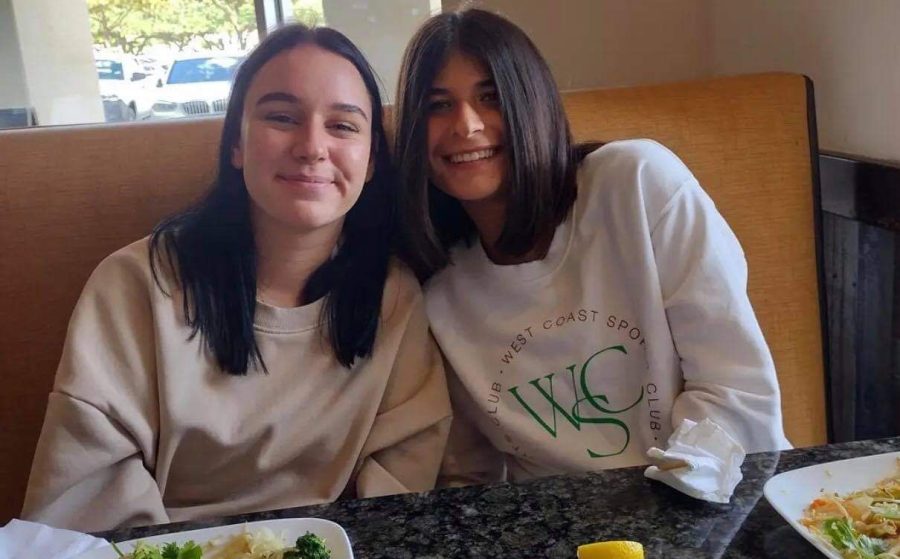 Wiktoria Ludwiczak and fellow journalism student Giorgia Scordato visit San Antonio restaurants. Scordato had recently moved to the U.S. from Italy.