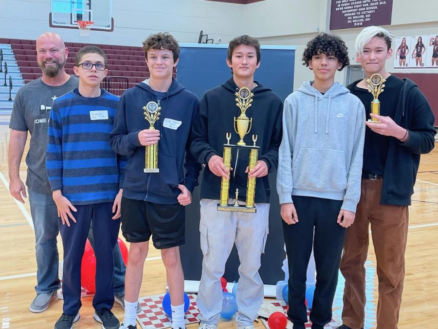 The schools chess team took first place in the high school category at the second Comal ISD chess tournament of the school year on Nov. 12.