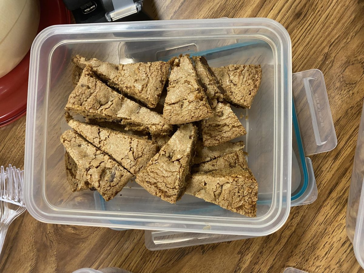 Blondies: Austen Young brought gluten free blondies. Similar to brownies, but made with brown sugar. While they aren’t a part of Young’s culture, with his moms gluten allergy, they are part of his day to day life.