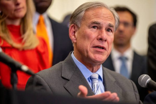 Gov. Greg Abbott speaks during a news conference on March 15, 2023 in Austin, Texas. Gov. (Photo by Brandon Bell/Getty Images)
