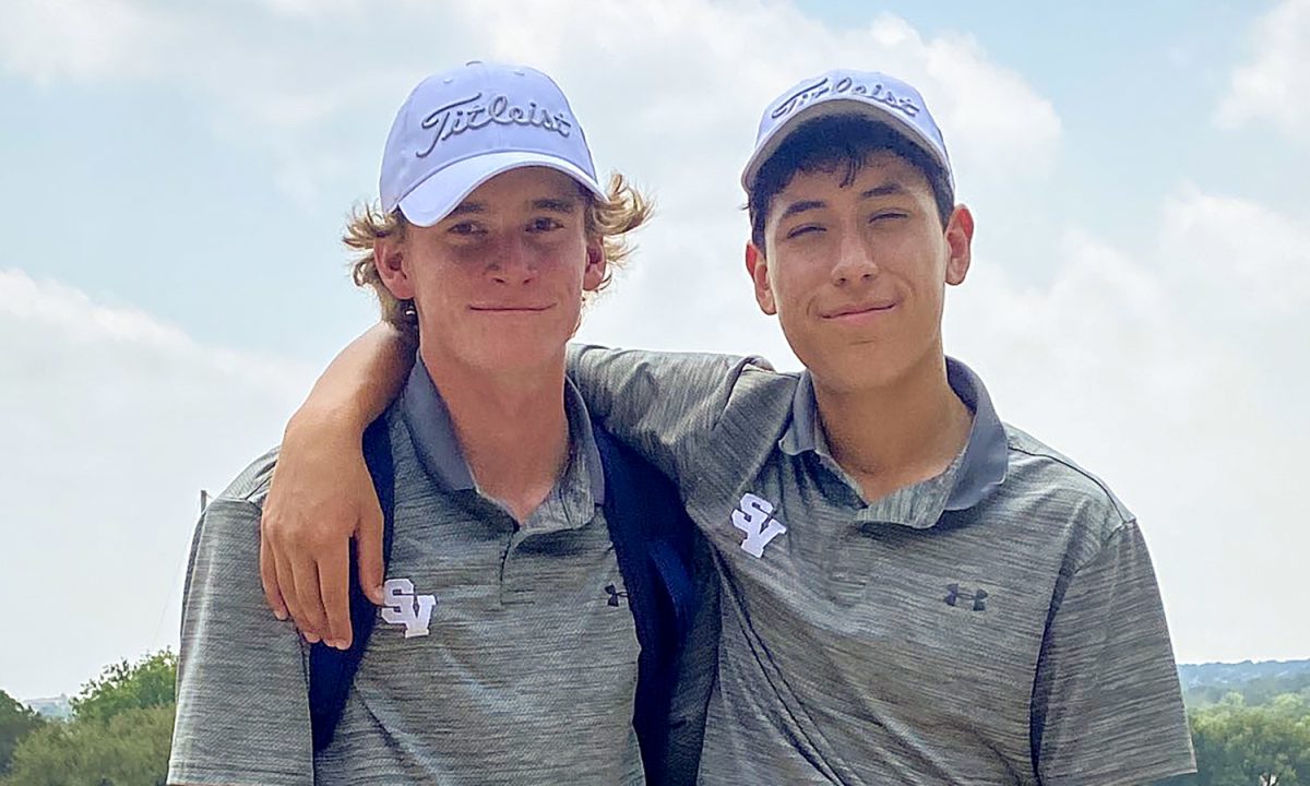 Anniston Mcllwain (left) will be signing with Delta State and Ryan Griff (right) will be signing with Midwestern State University for golf. Last year for the team state results, both Mcllwain and Griff placed second along with fellow teammates Cole Cantu, Aiden Page and  Zach Seader. For the individual state results, Griff placed in the top 5.