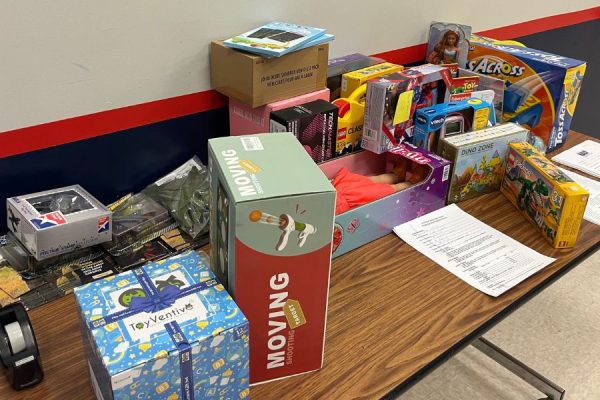 Toys are being collected by NJROTC for their annual Toys for Tots drive.