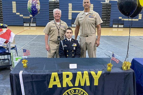 Joshua Velasquez committed to serving his country in the U.S. Army.